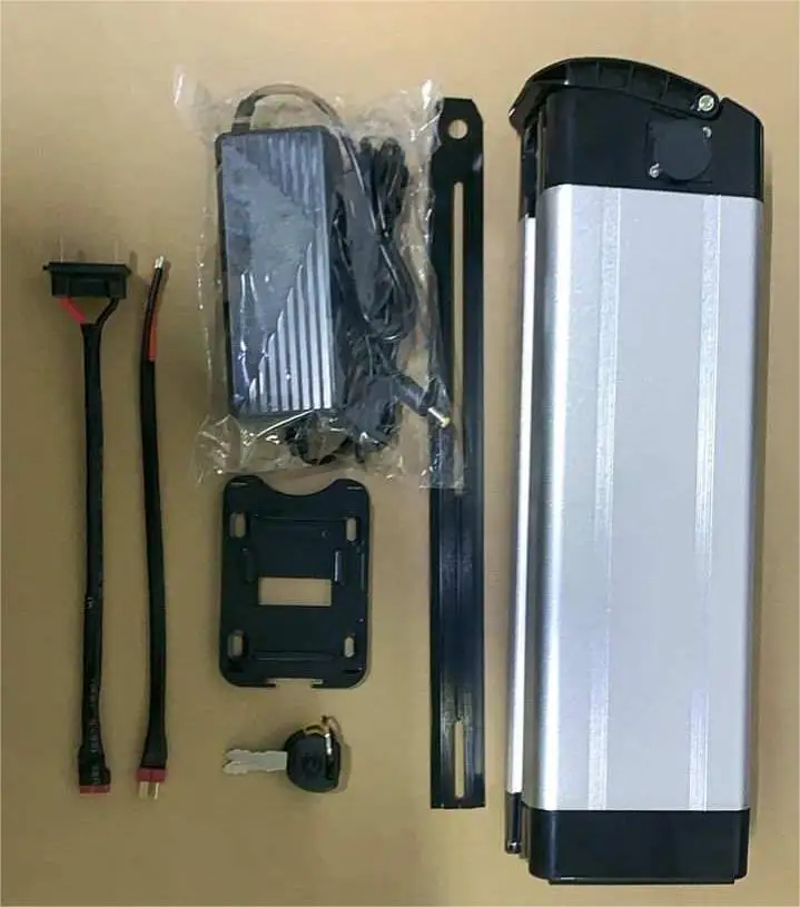 Е-байка 36В 15.6AH 562wh серебряные рыбы Аккумулятор для е-байка 48V 1000 Вт литий-ионный комплект электрического велосипеда с батареей