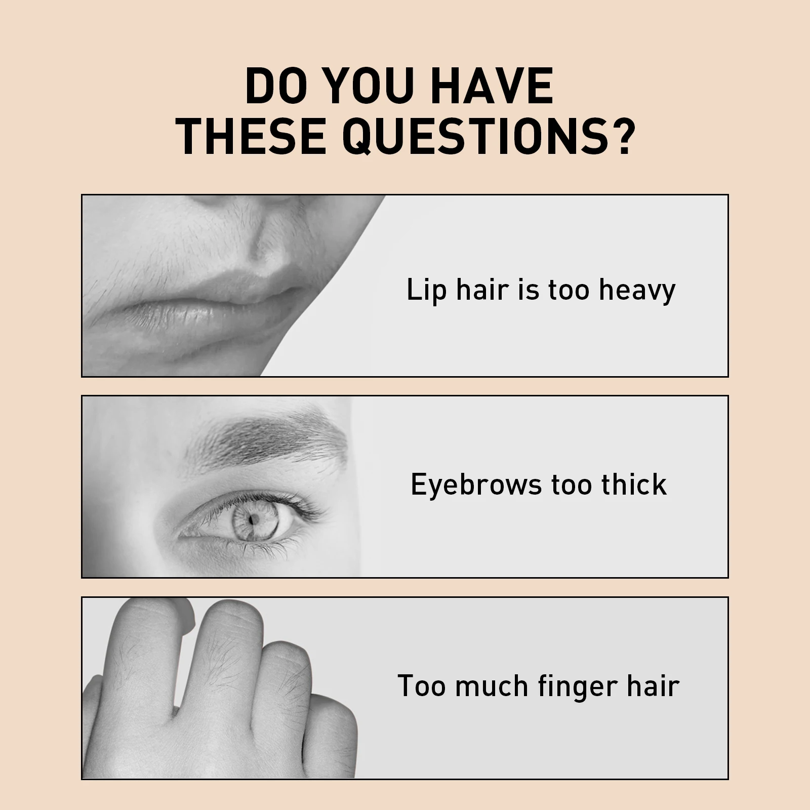 Private Label Natural Organic Herbal Painless Facial Depilatory Men Women Permanent Hair Removal Cream