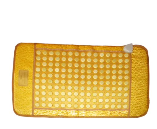 customization tourmaline jade amethyst stones heating therapy mattress