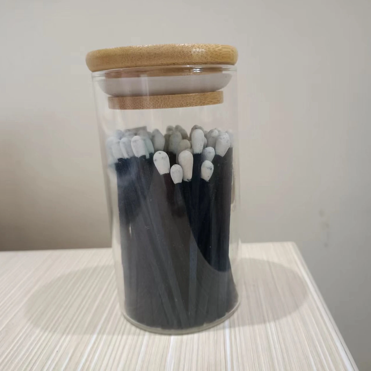 Colorful Tip Color Bulk Matches in gar bottle matches