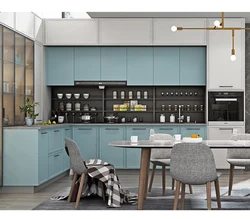 China Factory Modern Design Luxury Plywood Customized Lacquer Black And White Modular Kitchen Cabinets