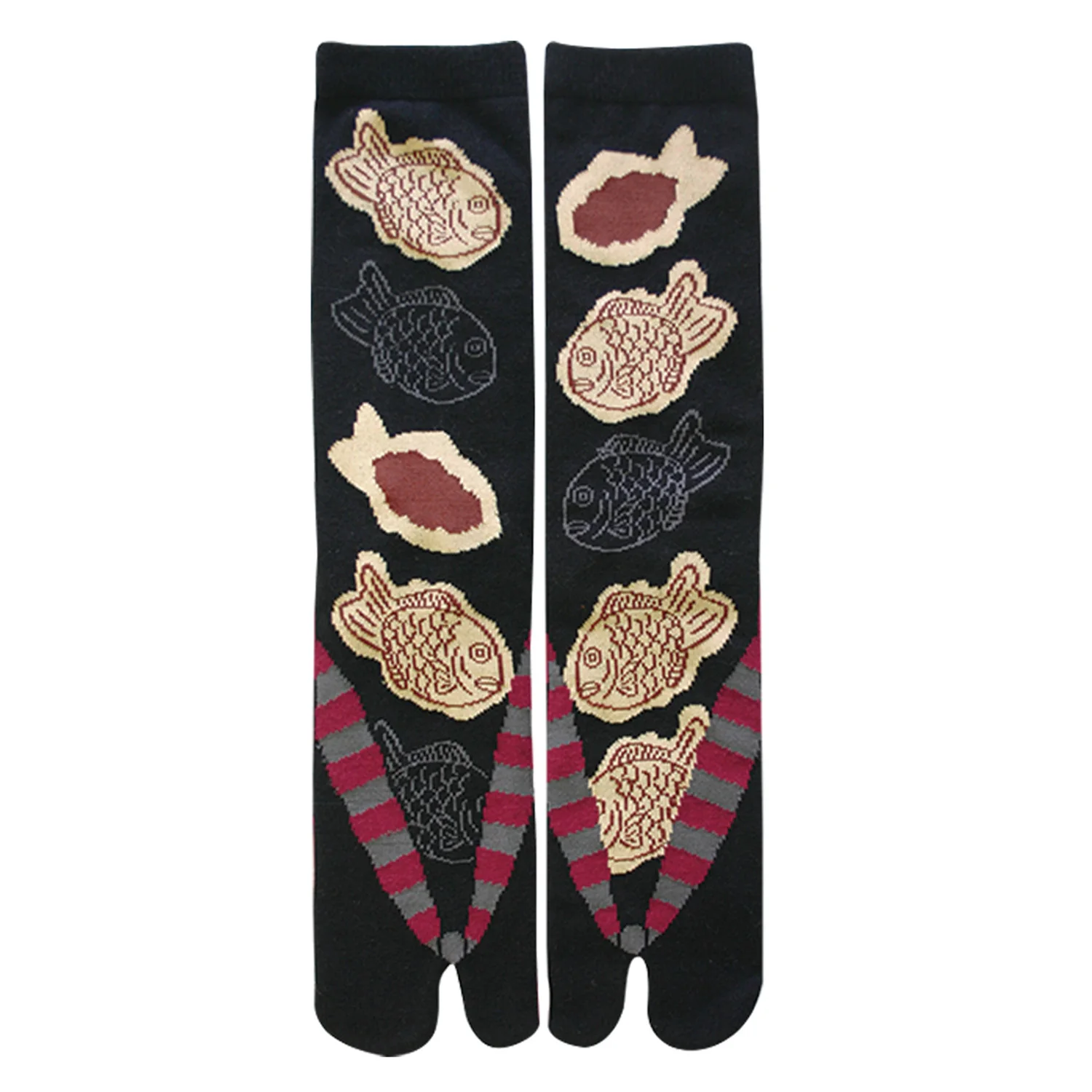 
TABI Japanese leggings with historical designs 