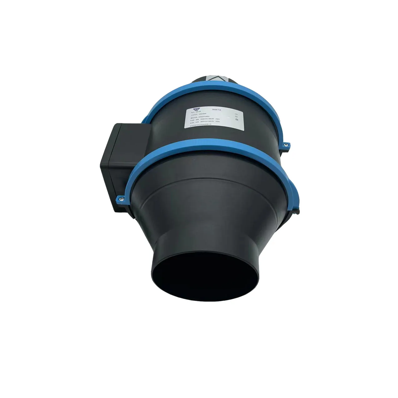 ac silent high speed EC infinity mixed flow school warehouse extractor reversible blower exhaust fan