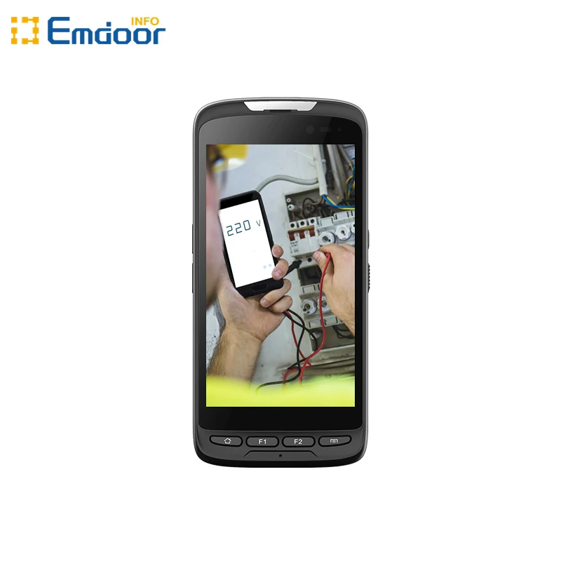 5-дюймовый IP65 водонепроницаемый прочный можно крепить любые приспособления: PDA с 1D/2D сканер штрих-кода