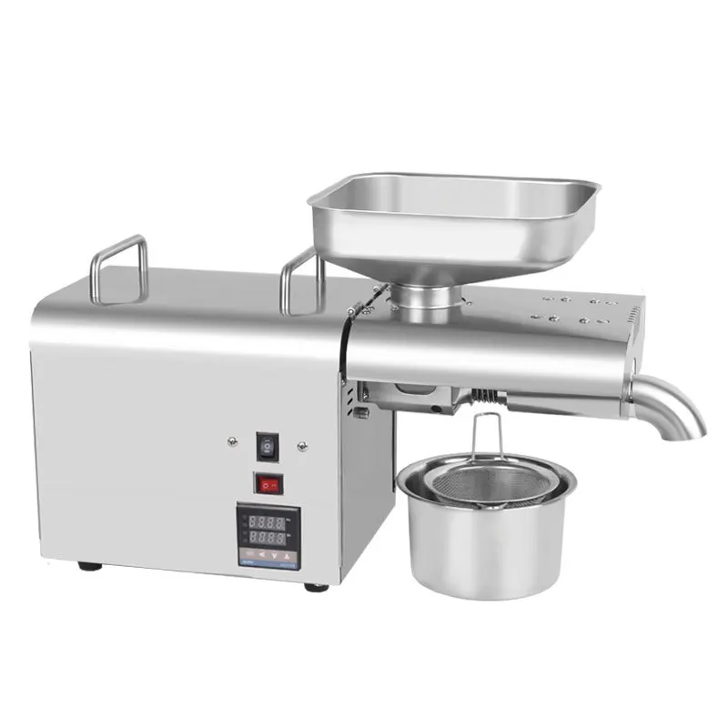 YUESHEN Electric stainless steel press small automatic commercial oil press