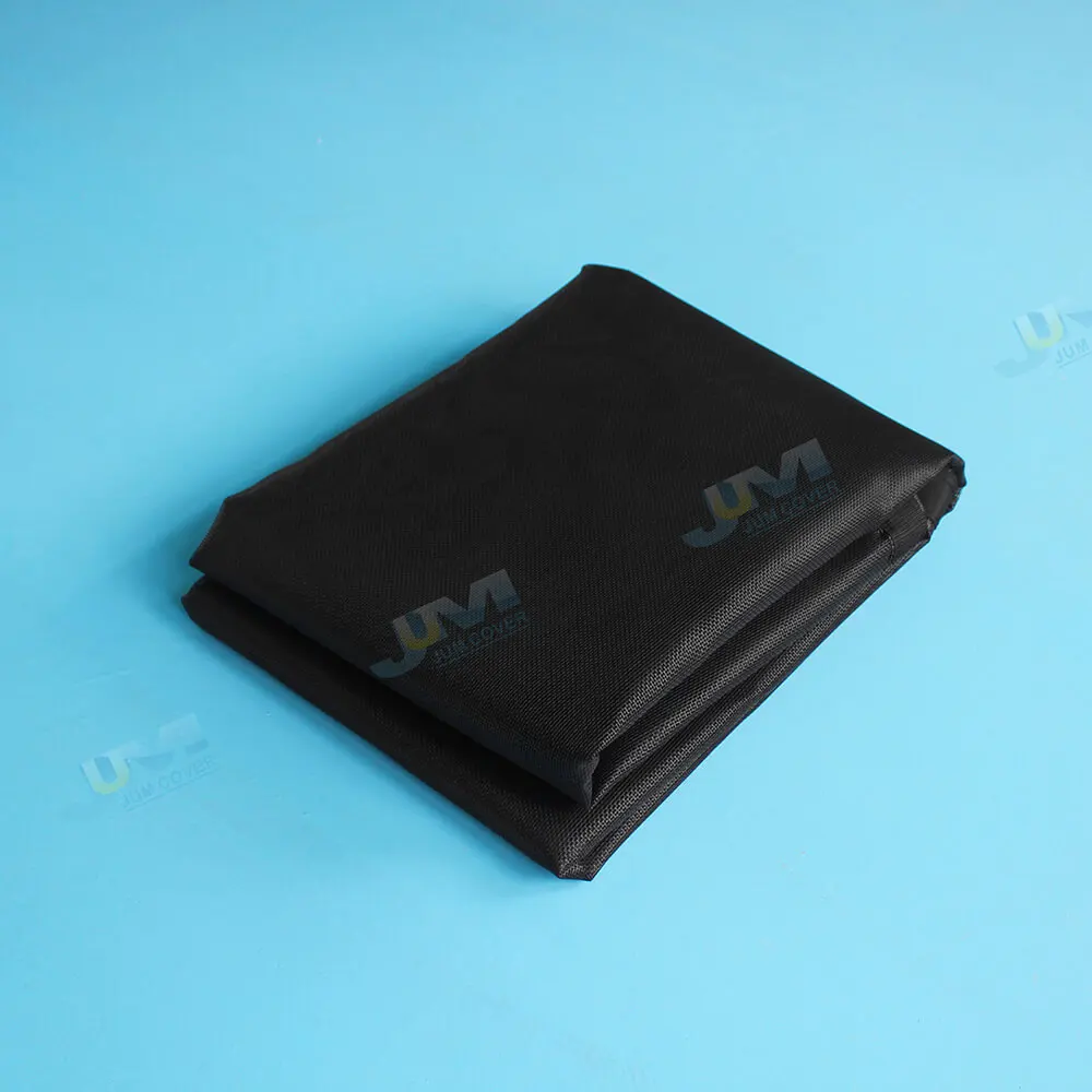 10oz Black Dump Truck Cover System Mesh Tarp Canvas Tarpaulin for Dump Trucks