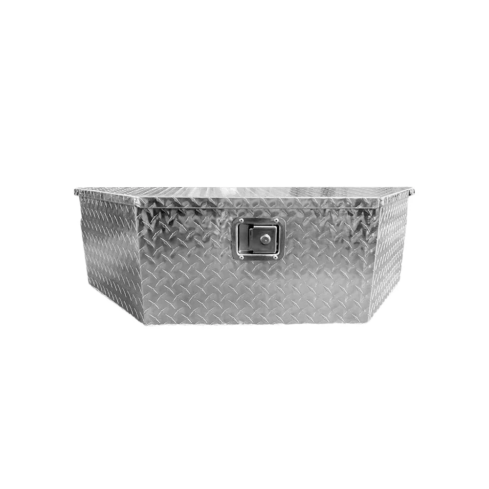 30 Inch Truck Bed Tool Boxes Heavy Duty Aluminum with Sliding Shelf,Diamond Plate Tool Box