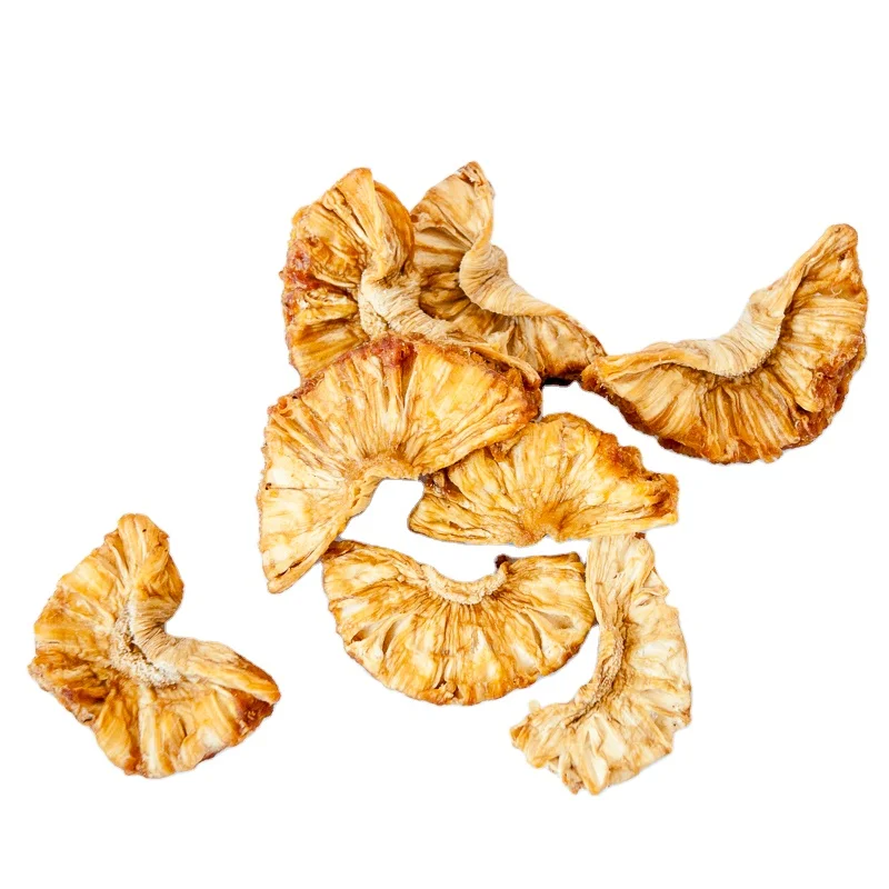 100% ананасы, высокое качество, Натуральные сушеные фрукты, без сахара, низкотемпературная выпечка, Deird органические ананасовые ломтики