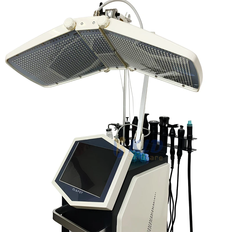 13 in 1 Oxygen Jet Peel machine Oxygen Oxy Spray Aqua Skin Care led Oxygen Facial Equipment