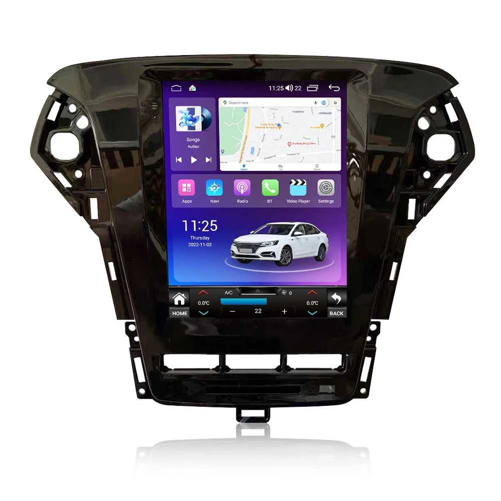 MEKEDE 9 7 дюймов сенсорный экран gps-навигация автомобильный Android 8 ядер Wi-Fi 4G LTE для Ford Mondeo 2011-2013