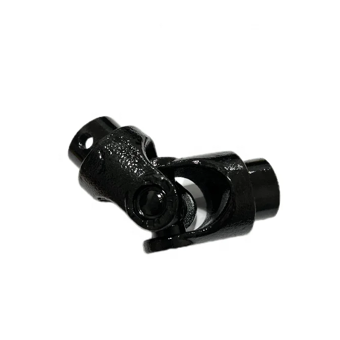 Cast Machining Universal Joint for Agriculture Machines Hexagonal Holes Steering Cross Bearing Joint Black Painted Carton CL