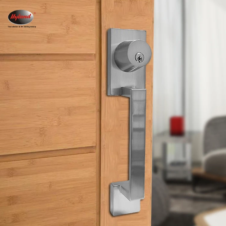 HYLAND OEM 70722 DC  Hot sale high quality Zinc Alloy handle door lock export For USA  market With Passage Function Door Lock