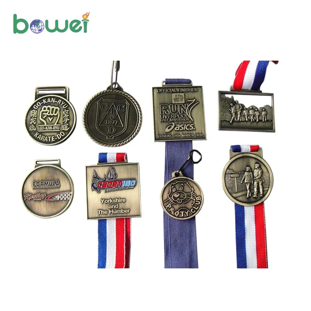 Customized Metal Sport Medal Steel Souvenir Europe OEM Graduation Souvenirs Folk Art Sports Safety Cheap Custom Sports Medals