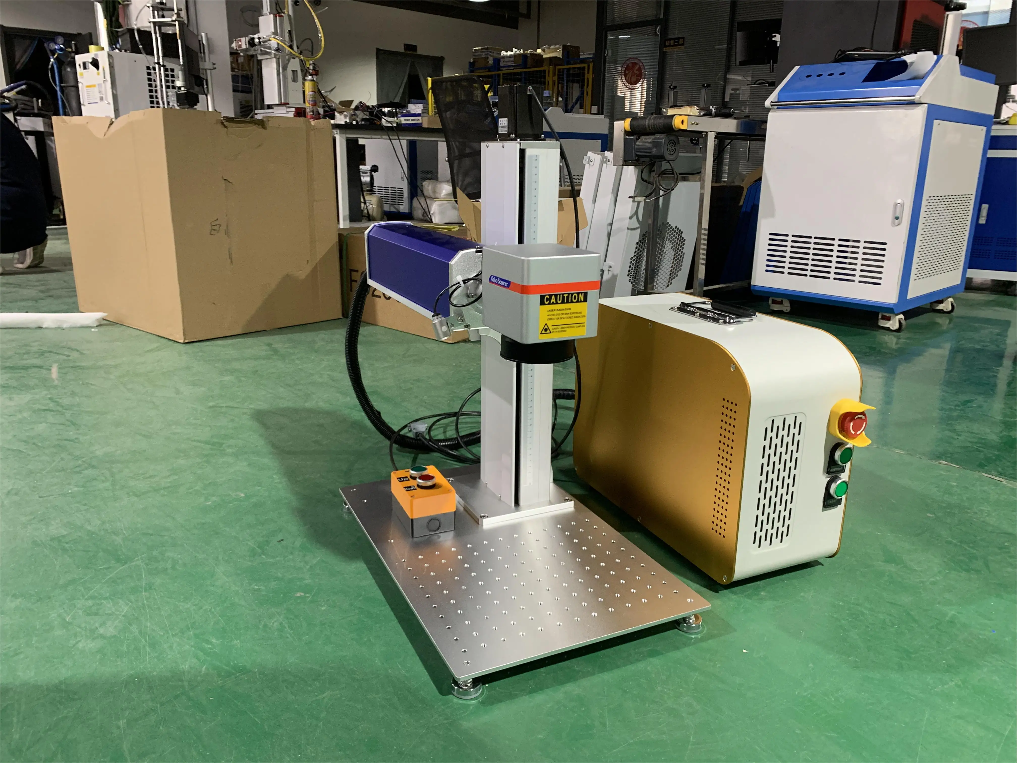Laser Marking Machine Ezcad2 Jpt /max/raycus 20w 30w 50W 60W 80W 2D Laser Engraving Machine Fiber Laser Cutter Marker
