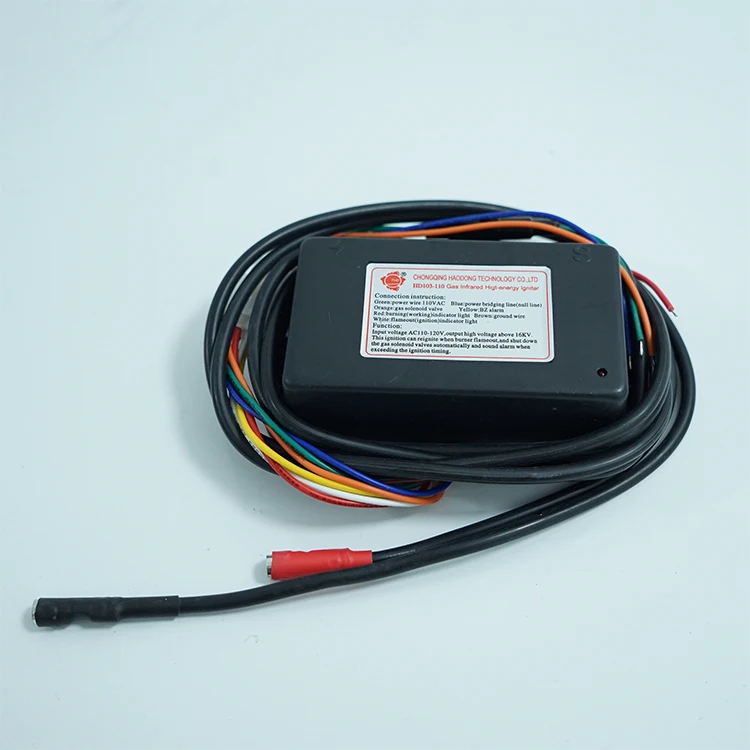 High efficiency electric pulse igniter used for industrial oven gas burner