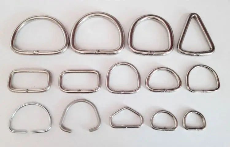 High Quality Dog Collar D Other Bag Part & Accessory Buckle Jewelry Diy Horse Bit Choker Lashing A5 Binder Truck Ring