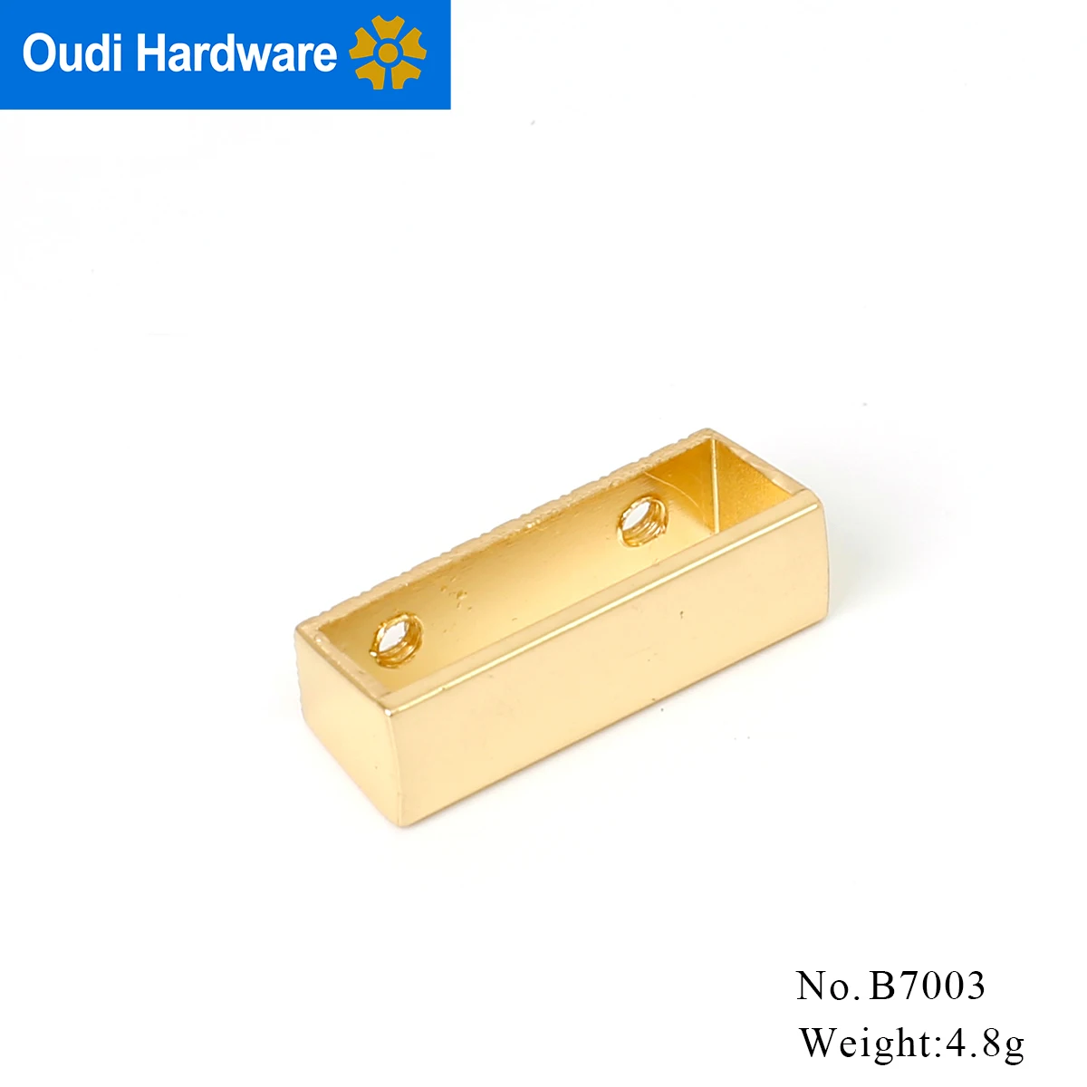 Bag Hollowed Decoration Buckle Belt Loop Customized Metal Belt Keeper D Ring Belt Accessories