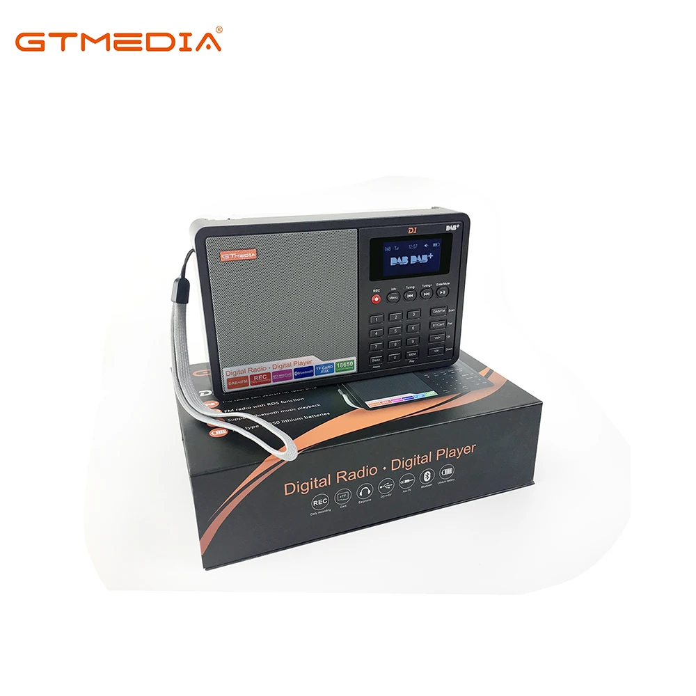  GTMedia D1 DAB + цифровой радиоприемник Plus наружное внутреннее портативное