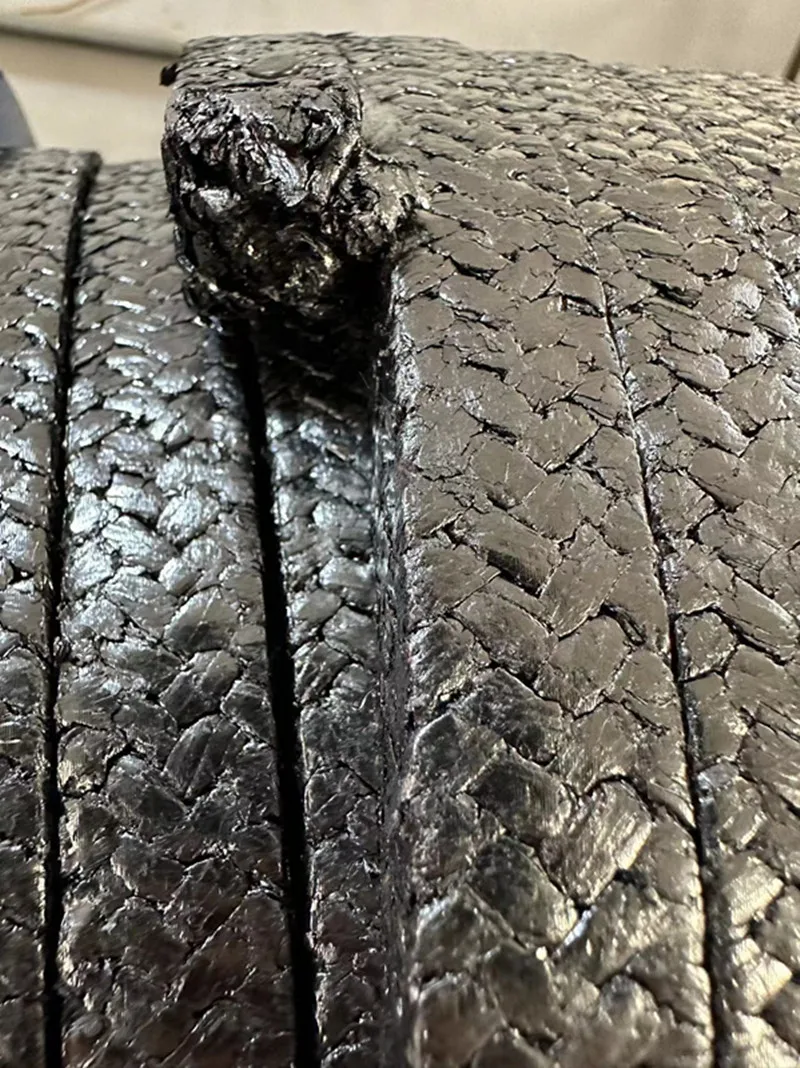 Customized high pressure and high temperature resistant flexible graphite gland packing pump seal