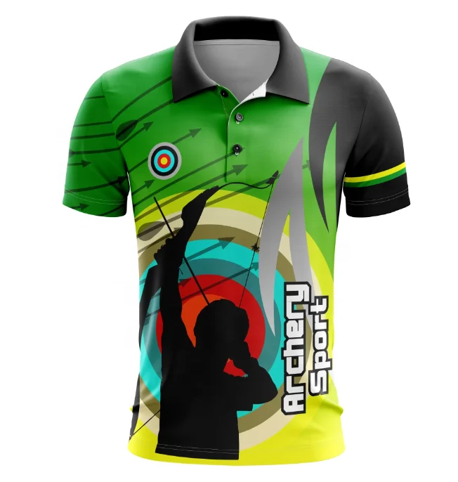 SDC-019 Sublimation Full Short Sleeve Australia Cricket Team Jersey Kits Design Cricket Uniform Set