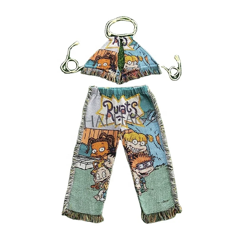 2023 Custom Sexy Tapestry Bikini Set Young Hot Girls Swimwear 1-6years Kids Beachwear Fashion New Designer  bikinis