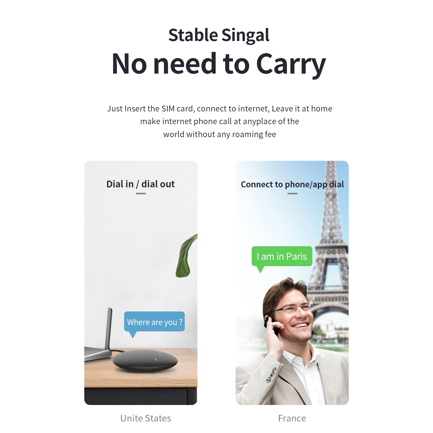 IKOS 4G Network Free Roaming Wifi Gsm Dual Sim Card Adapter For Iphone series