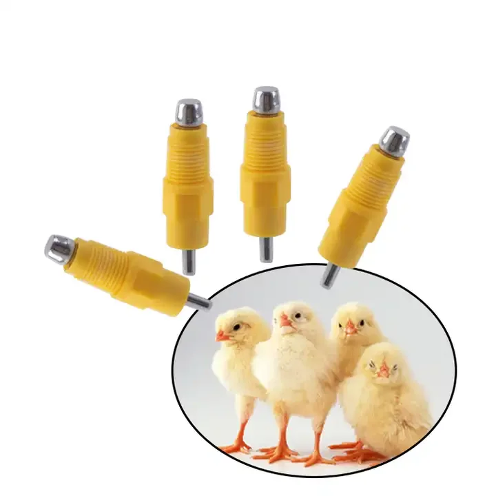 360 Degree Chicken Automatic Nipple Drinker Broiler Chicken Water Poultry Nipple Drinker