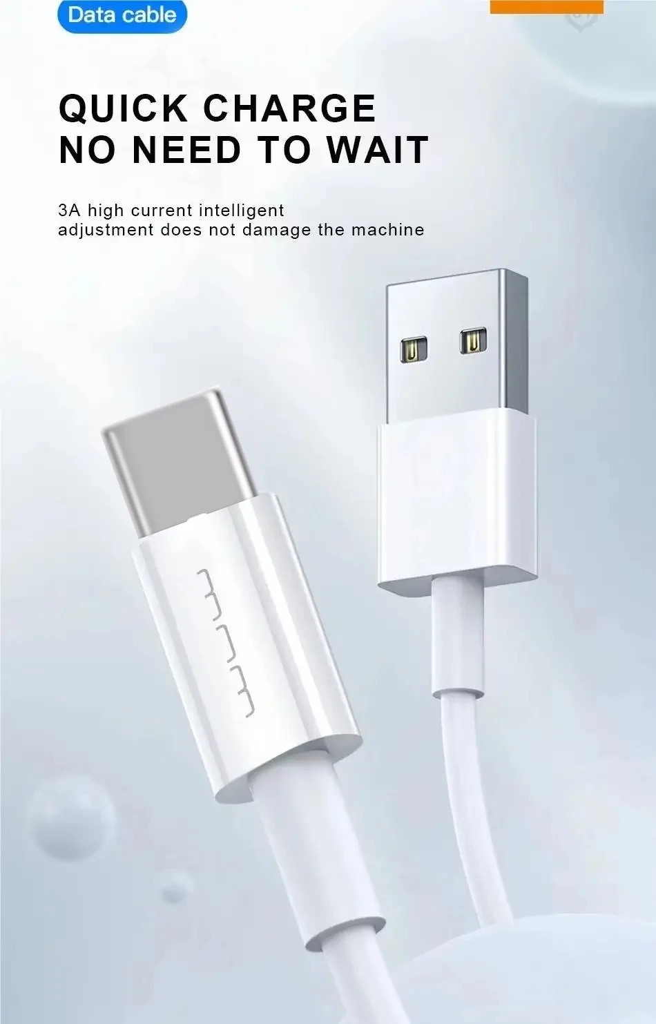 Быстрая зарядка Usb микро кабель Ультра Плоский 1 5 м 3 зарядный для передачи данных 2 IPhone 14 15 pro max