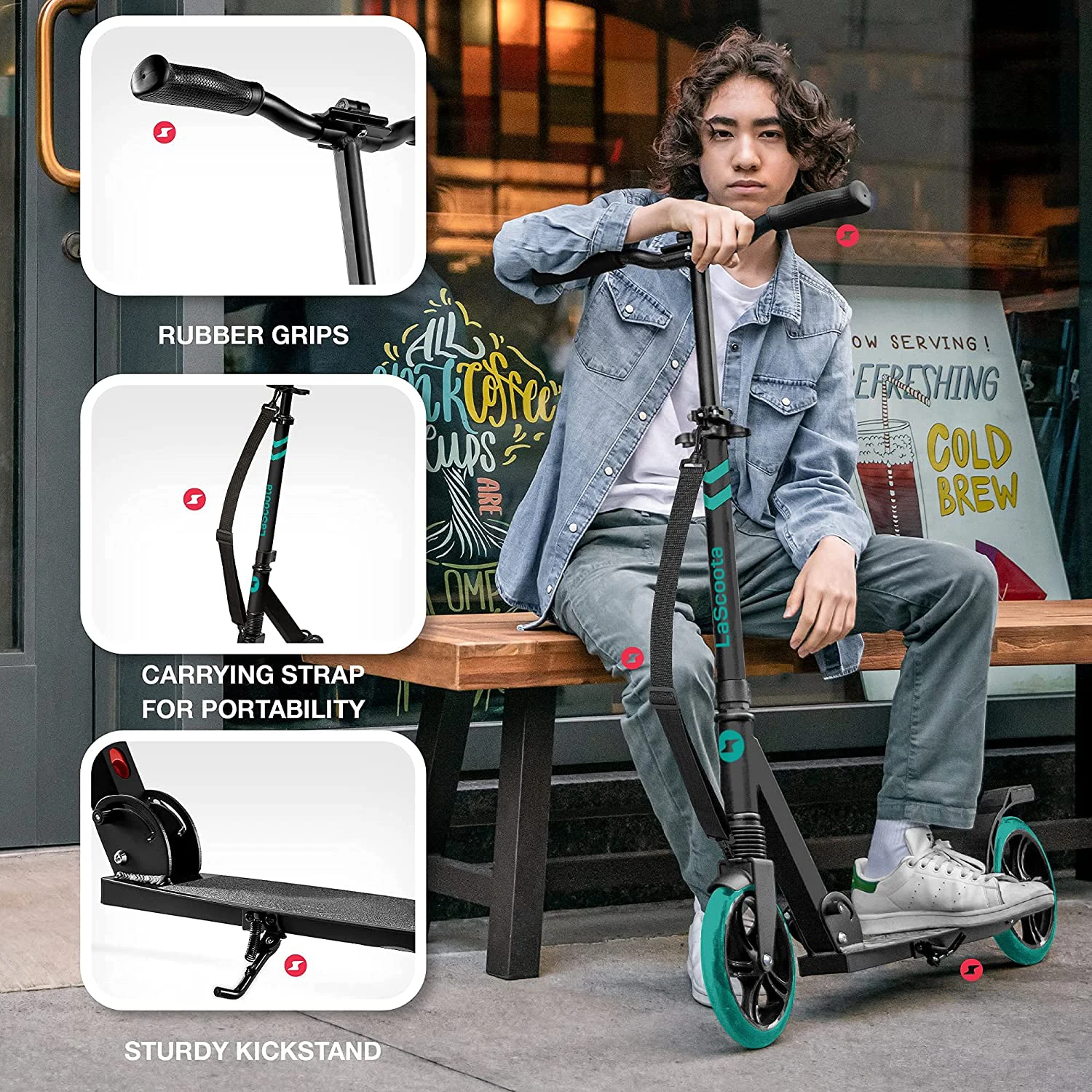 Высококачественный электрический скутер для взрослых с дисковым тормозом