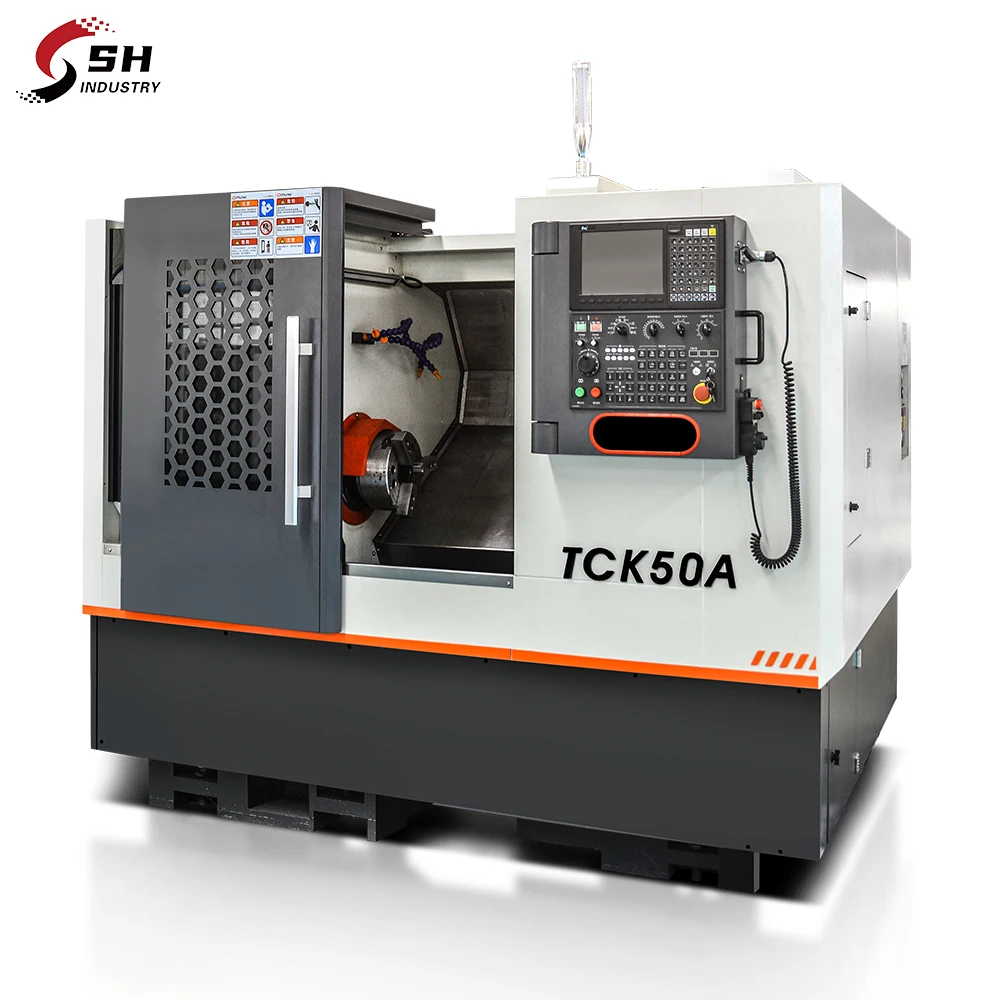 China Slanted Bed CNC Lathe TCK50 Metal Slanted Bed CNC Lathe TCK50