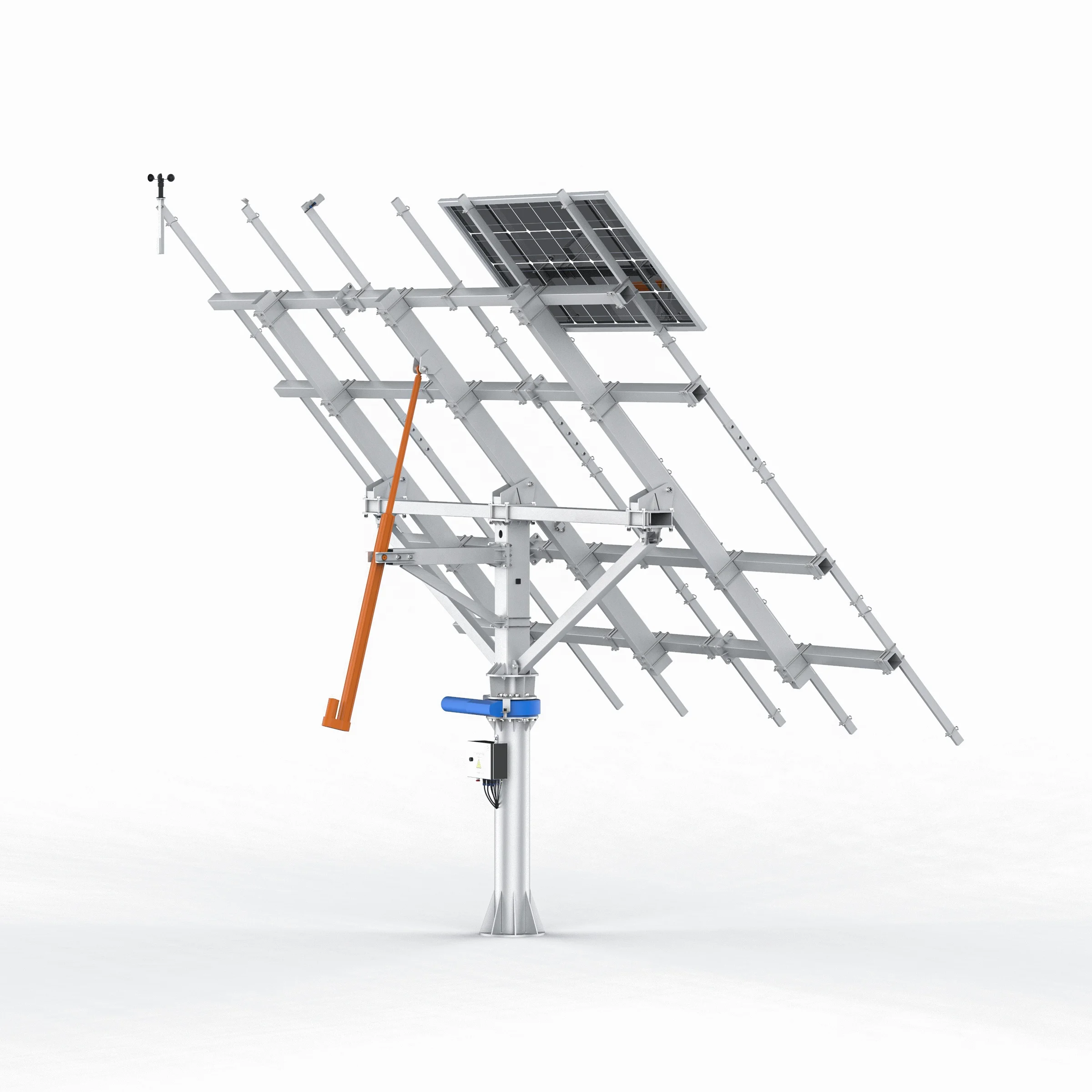 8kw HYS-15PV-78-LSD Reasonable Design Controller Solar Tracker Dual Axis Slewing Drive Auto
