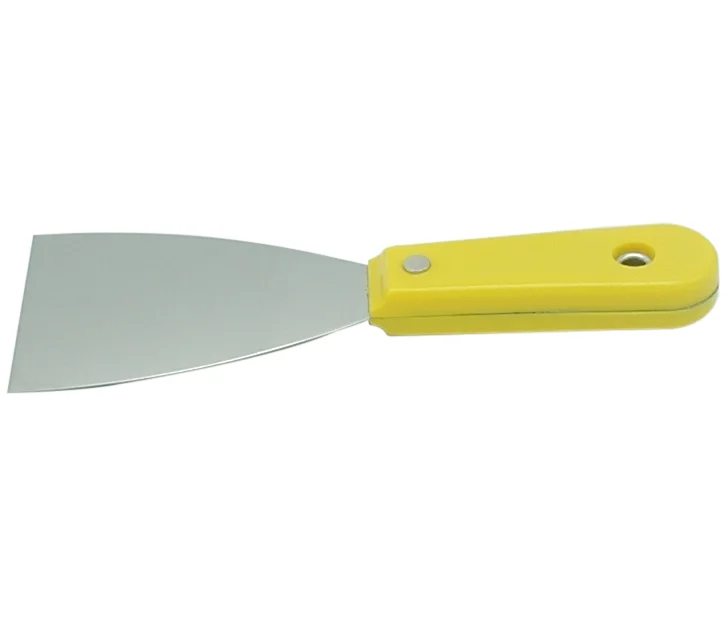 
Hot Selling Triangle Stainless Steel Scrape Plastic Handle Putty Knife Scrapers 