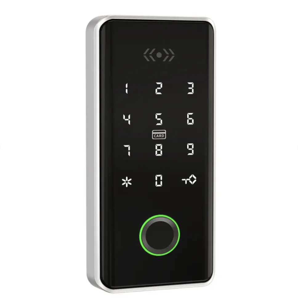 Fashion Mechanical Digital Keypad Cabinet Fingerprint Door Smart Lock with Tt