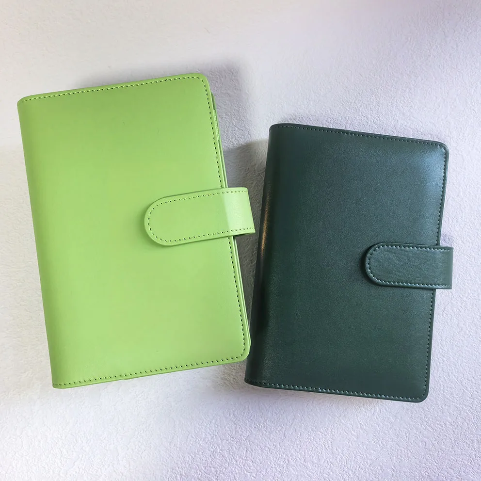 Wholesale Factory Stock High Quality Cash Envelope A5 A6 Luxury 2025 Planner Custom Journals Printed Top Loader Binder