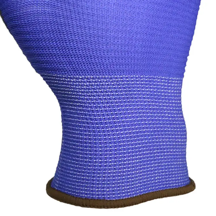 ENTE SAFETY Oil Resistant Safety Black Distributor Chemical Nitrile Coated Hand Protective Work Gloves