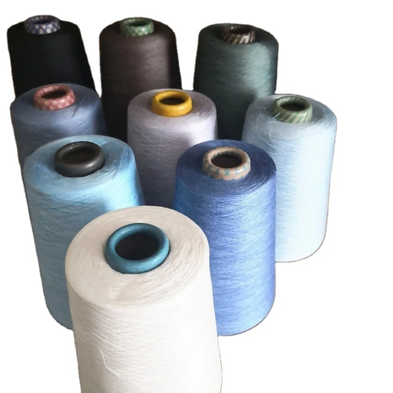 
new design compact 100% bamboo yarn for weaving 