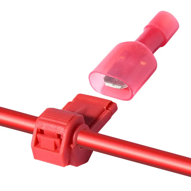 
Pvc nylon 878006 878106 878206 copper electrical plastic car audio quick splice crimp connector scotch lock wire terminal 