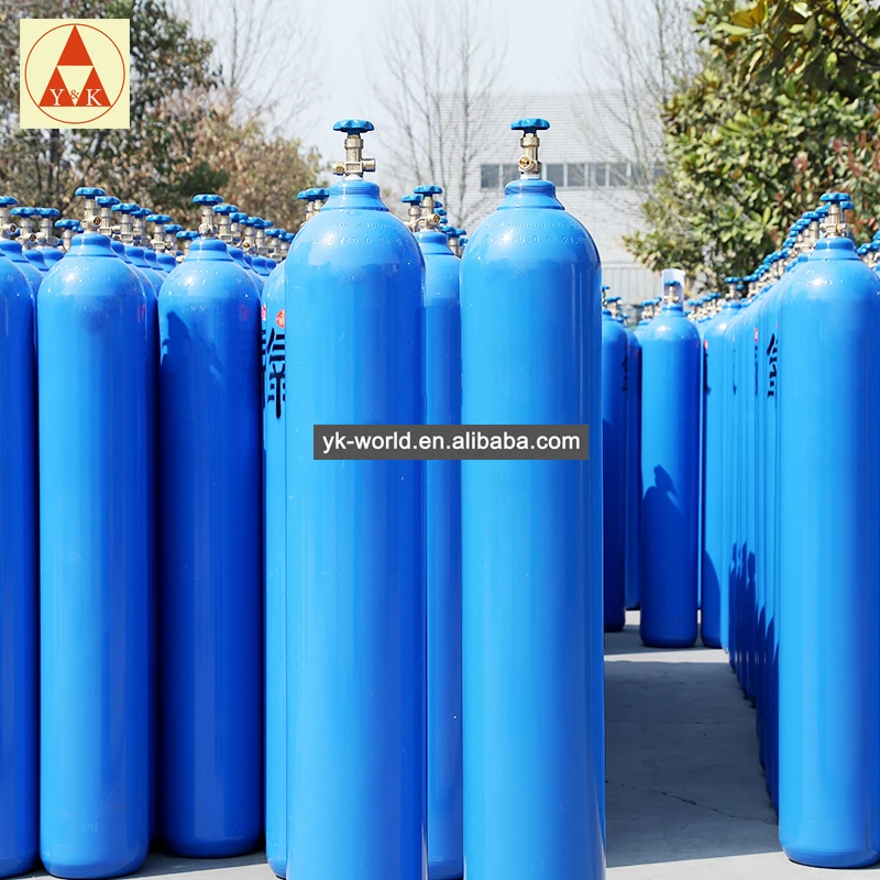 Quality-assured 40l 150Bar Oxygen Gas Cylinder Medical Oxygen Tanks Bottle d Oxygen for Peru Ecuador Bolivia Brazil Market