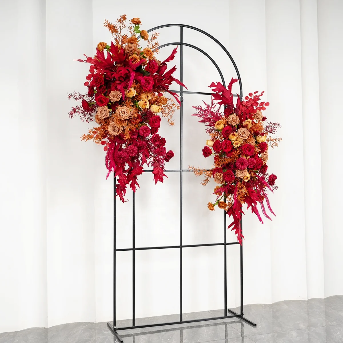 New Silk Simulation Flower Arch Flower Wedding Decoration Activity Scene Set Props