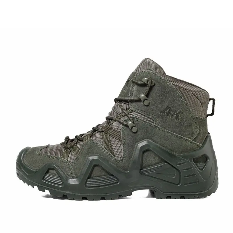 2022 Large Size Hiking Shoes Hiking Boots Leather Waterproof Hunting high-top Martine Boots