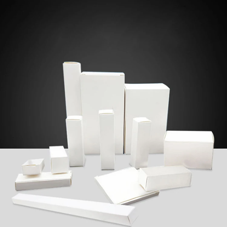 Factory Wholesale Customization Shipping Eco Packaging Gift Mailer Boxes 300g White Card Paper Box