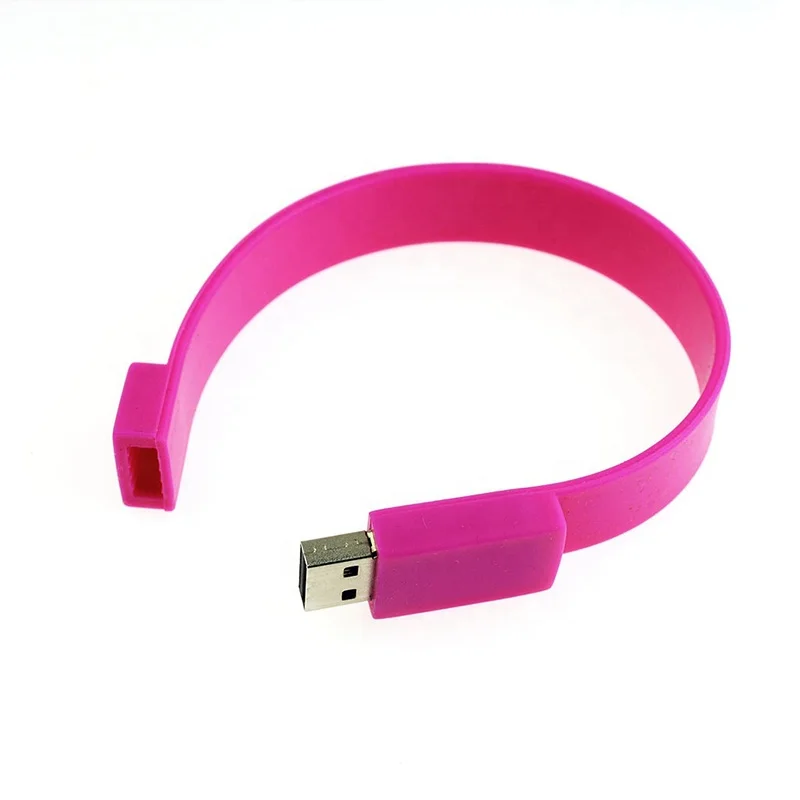 rubber Pen drive bracelets usb pendrive wristband flashdrive 2.0/3.0 wrist bands custom flash usb drive Silicone USB Bracelet