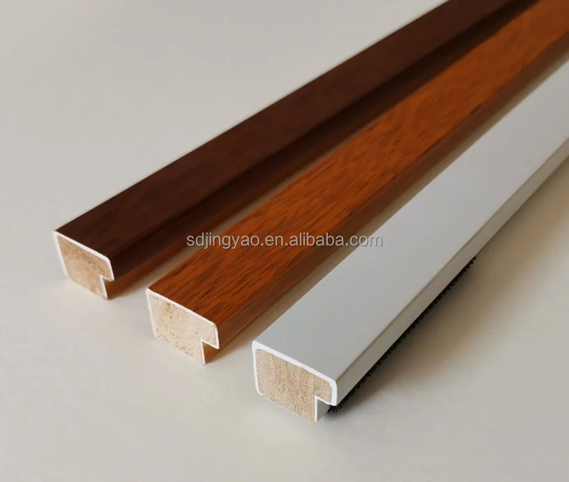 Gypsum wood line calligraphy and painting oil painting mounting frame bar mirror frame decoration solid wood line