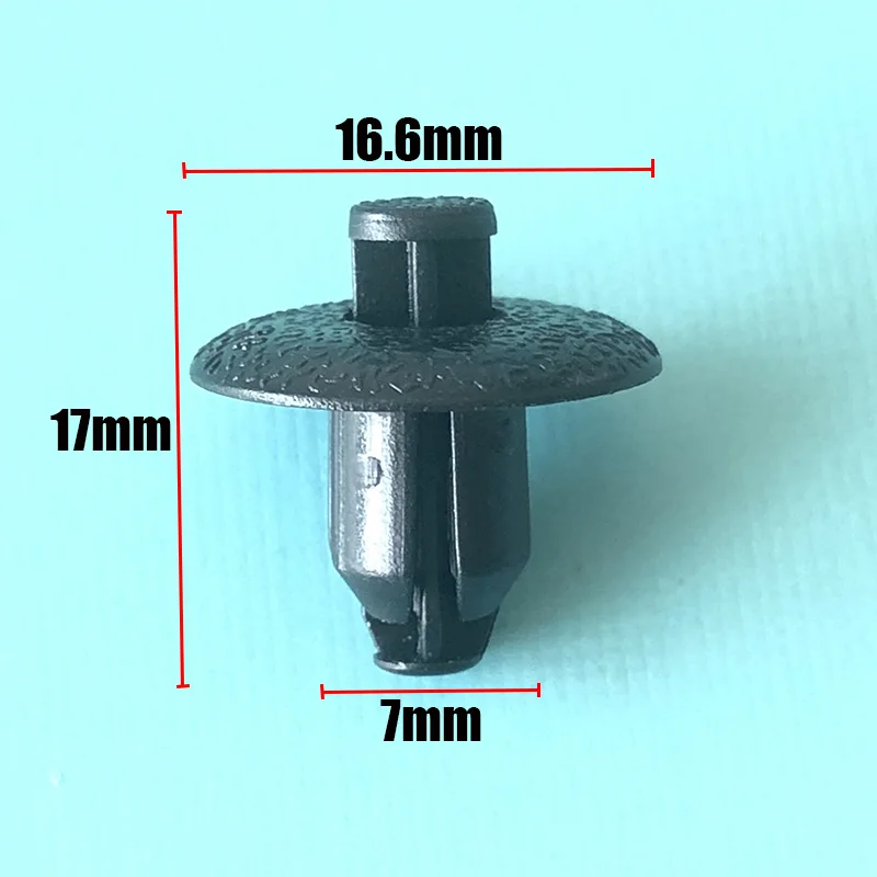 Aoda 50Pcs Plastic Inner Wing Wheel Arch Liner & Splashguard Trim Clips Fasteners For Toyota Avensis Lexus LFA RX 90467-07117