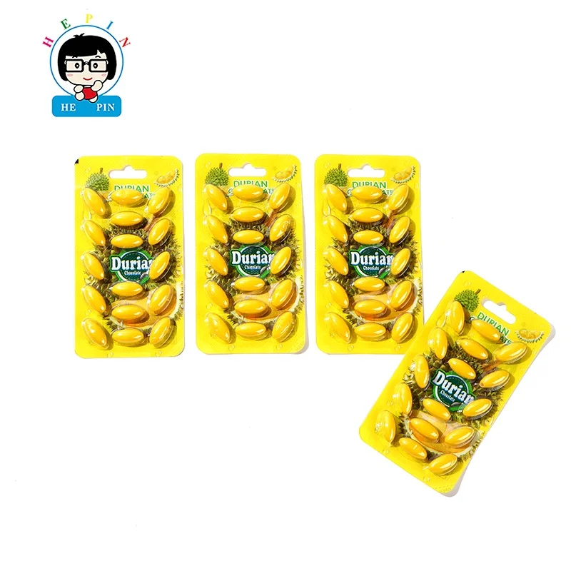 Hot Sale   Durain Candy With Chocolate   Candy  Hard Chew Candy
