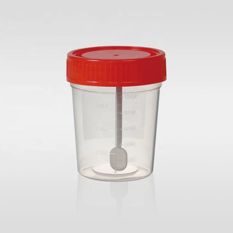 High quality disposable sterile urine and containers stool sample cup