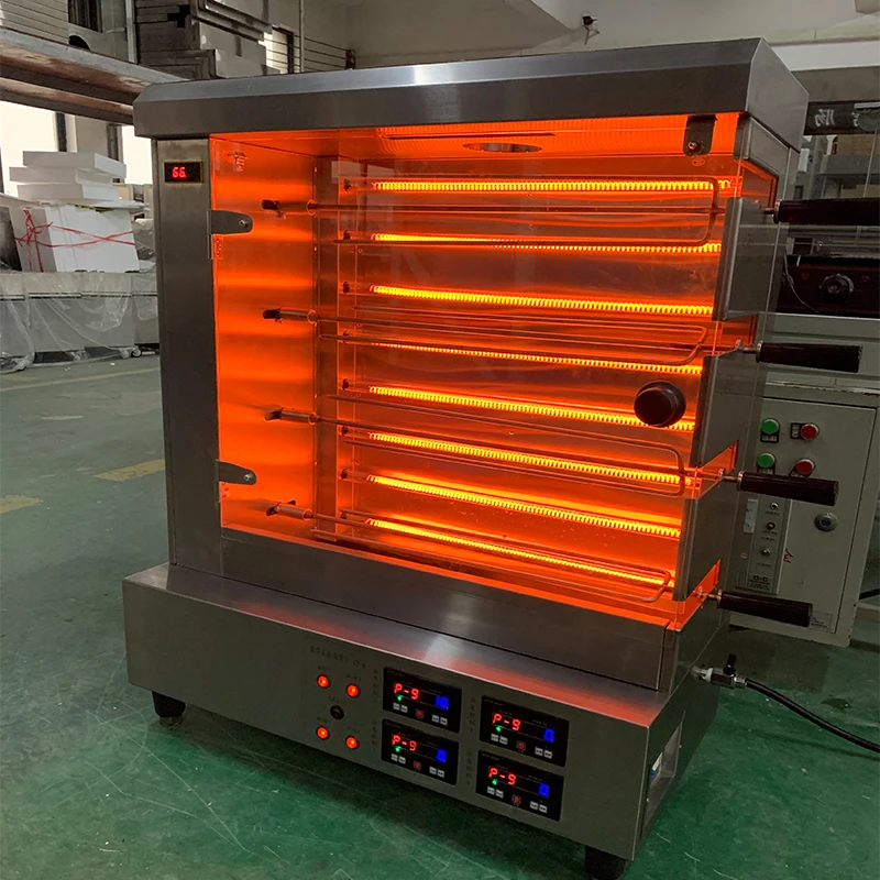 Chuangyu popular electric rotisserie chicken roasting machine for commercial small business