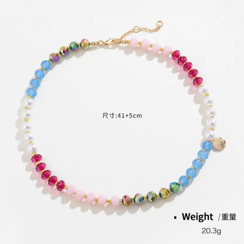 Fashion Jewelry Necklaces Dainty Love Birth Flower Name Plated Black Link Charm Long Clover Moon Heart Gift Anti Vaping Necklace