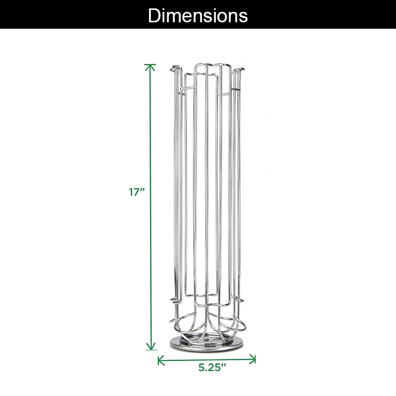 Factory 32 Pods Rotating Dolce Gusto Capsule Holder Display Stand Rack Organizer