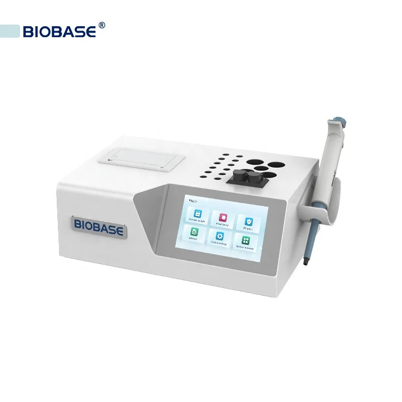 BIOBASE M Double Channel Quick Test BK-CA02 Blood Coagulation Analyzer Semi-auto Coagulation Analyzer